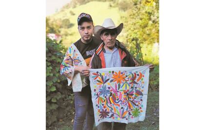 Crear tenangos y bordar, un arte sin género