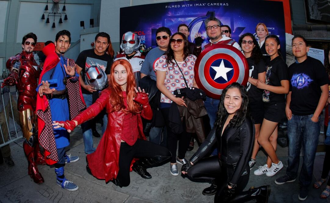 Euforia por Avengers. Foto: Reuters