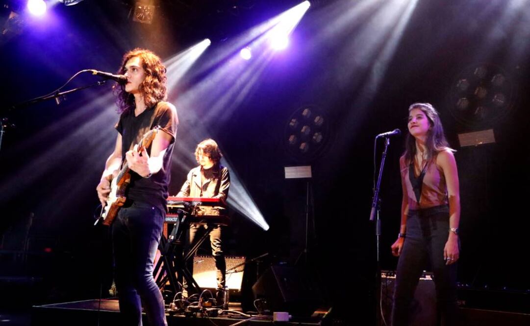 La banda ofreció un concierto en el Lunario Foto: Daniela Peña / EL UNIVERSAL