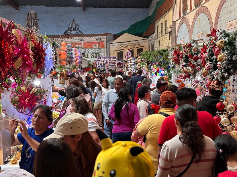Estas ferias reúnen artesanía tradicional y espíritu navideño. Foto: Gobierno del Estado de Michoacán