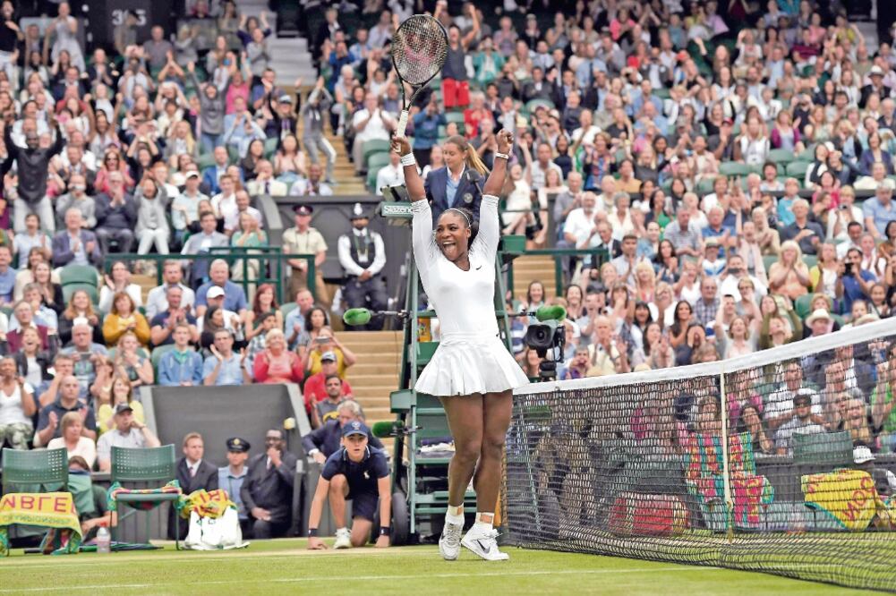 La menor de las Williams venció a Angelique Kerber en singles y también se coronó en dobles (TONY O'BRIEN. REUTERS)