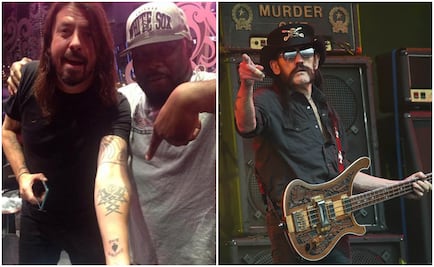 El tatuaje de Dave Grohl en honor a Lemmy Kilmister