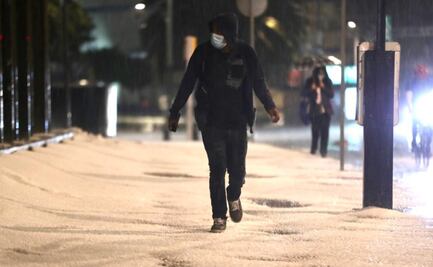 Prevén hasta 31 grados de temperatura, lluvias y caída de granizo en la CDMX