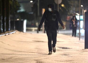 Prevén hasta 31 grados de temperatura, lluvias y caída de granizo en la CDMX