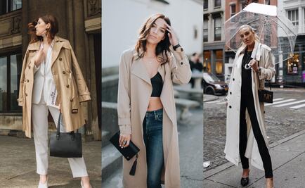5 maneras de combinar tu gabardina beige como una experta
