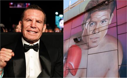 Julio César Chávez es inmortalizado en un espectacular mural; la obra recorre varias etapas del boxeador 