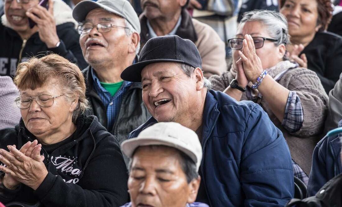 Pensión del Bienestar. Foto: EL UNIVERSAL