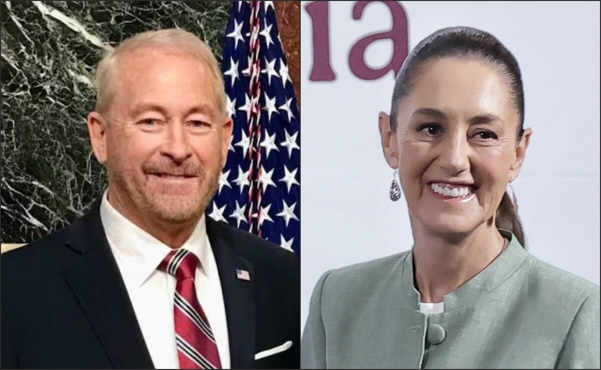 シンバウムは、米国大使のロナルド・ジョンソンと会います。アメリカのビジネスマンも会議に出席しました