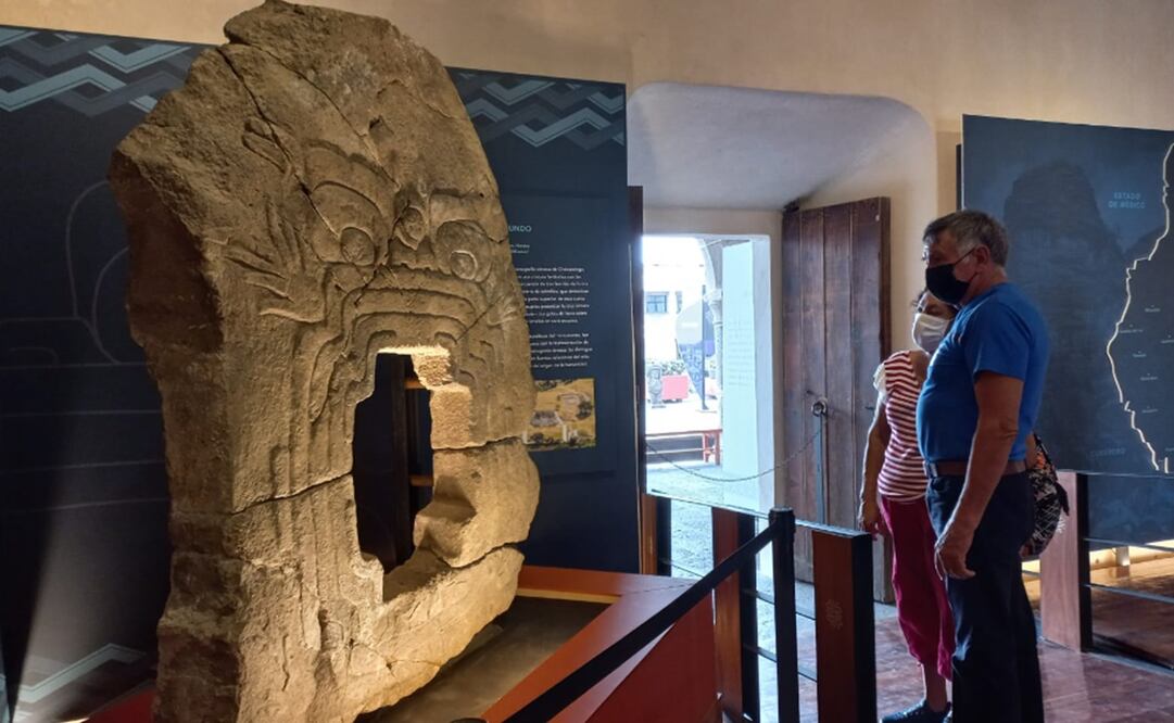 El Monumento 9 de Chalcatzingo. Fotos: Cristopher Cabello/ EL UNIVERSAL.