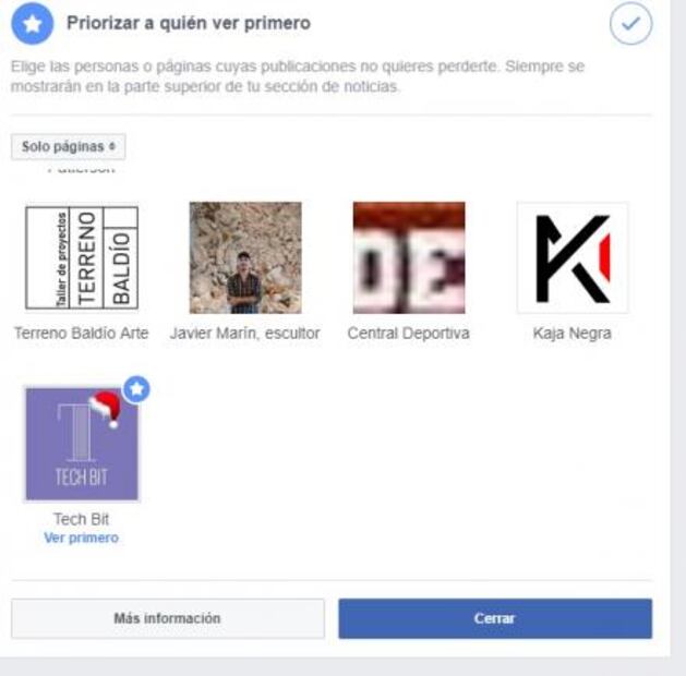 Tutorial. No dejes que tus páginas favoritas se pierdan en tu timeline de Facebook