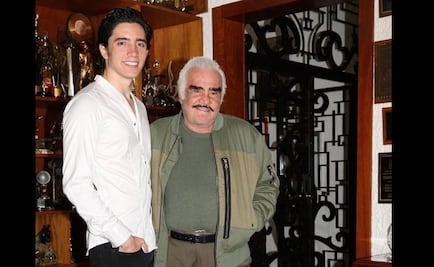 Vicente Fernández será productor de su nieto