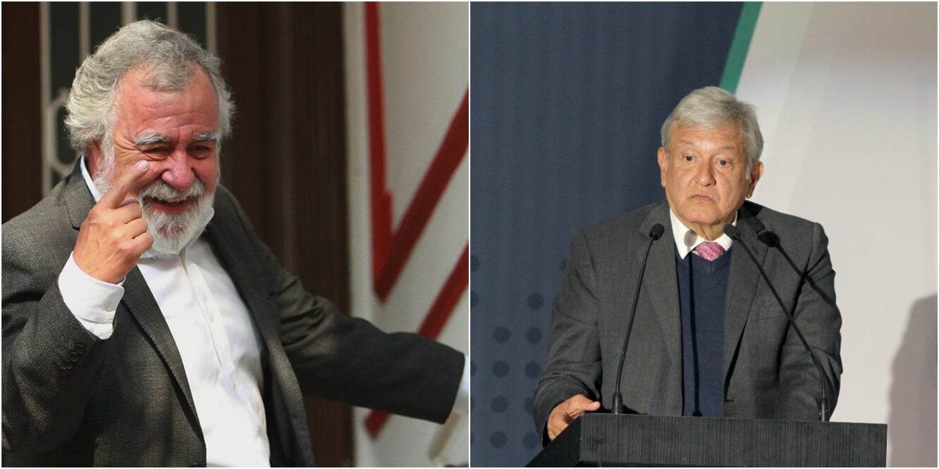 Alejandro Encinas y el presidente electo Andrés Manuel López Obrador. FOTOS: Notimex