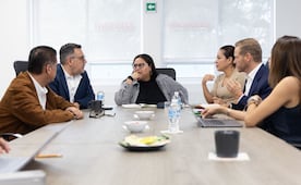 Citlalli se reúne con representantes del PT y Verde; "seguimos trabajando por el proyecto que compartimos"