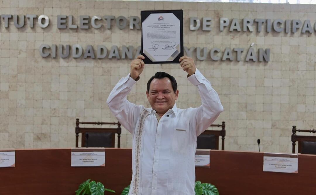 El Gobernador electo, Joaquín Díaz Mena y el Gobernador de Yucatán, Mauricio Vila acordaron una agenda temática para llevar a cabo una transición ordenada. Foto: Especial