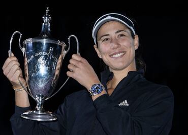 Garbiñe Muguruza: Conseguí el objetivo, vine a México a llevarme el trofeo