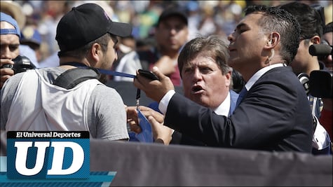 'Piojo' Herrera encara a fotógrafo que lo llamó "perdedor"