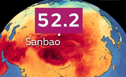 China rompe récord de calor, con 52.2 grados Celsius