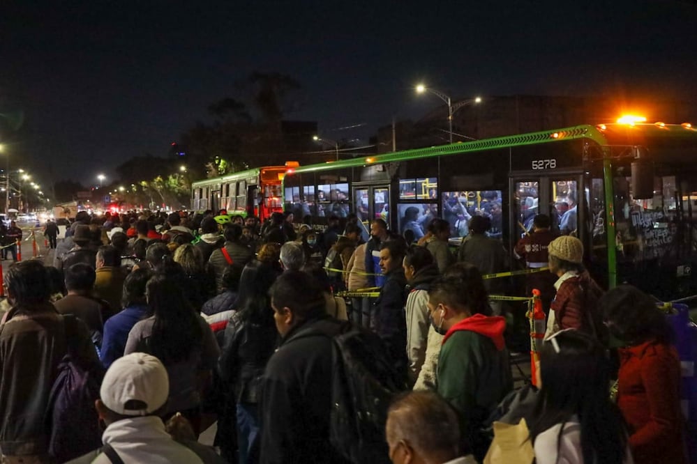 Son 100 los autobuses de la RTP que prestan el servicio de Tlatelolco a Indios Verdes. Foto/Jorge Medellín.