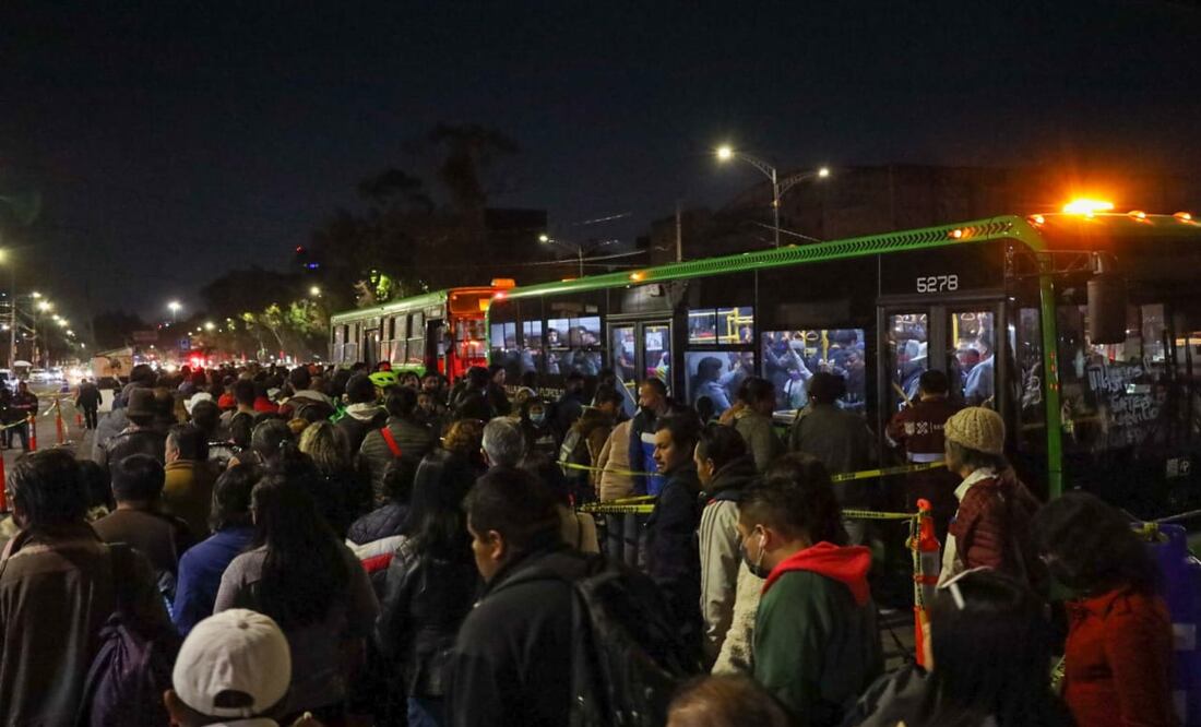 Son 100 los autobuses de la RTP que prestan el servicio de Tlatelolco a Indios Verdes. Foto/Jorge Medellín.