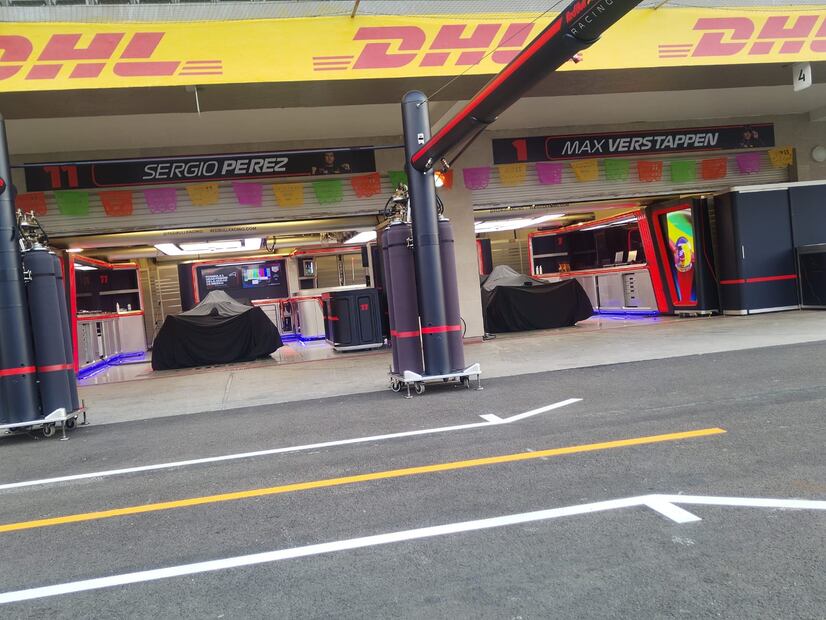 Conoce los boxes del Gran Premio de México / Foto: Oscar Torres - EL UNIVERSAL