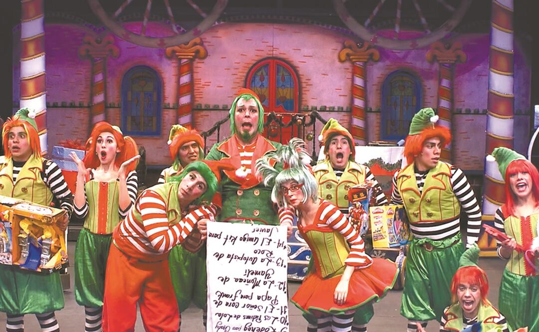 El musical, que se transmitirá los días 22, 23 y 24 de diciembre y que fue remasterizado para este 2020, cuenta la travesía de un carpintero de juguetes. Cuenta con más de 30 actores en escena. Foto: NEVILLE RP
