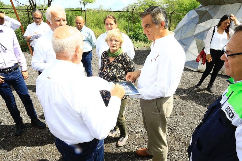 Anuncia Américo Villarreal construcción de virgen en Tamaulipas, 27 de octubre de 2024. Foto: Especial