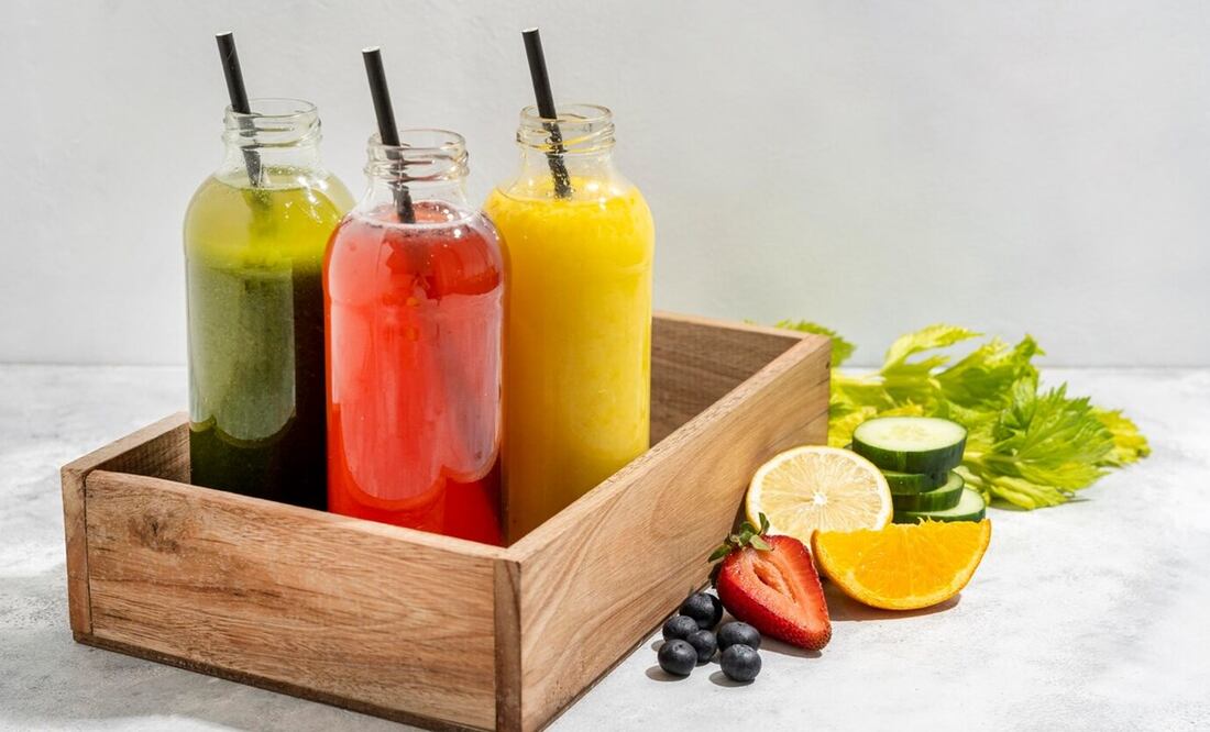 Los ingredientes de este jugo estimulan la producción de colágeno. Foto: Freepik