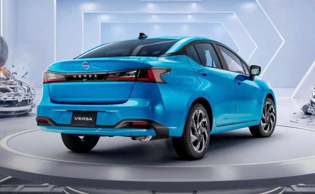 EL Nissan Versa 2026 llega con un rediseño moderno y de toques deportivos. Foto: Nissan México