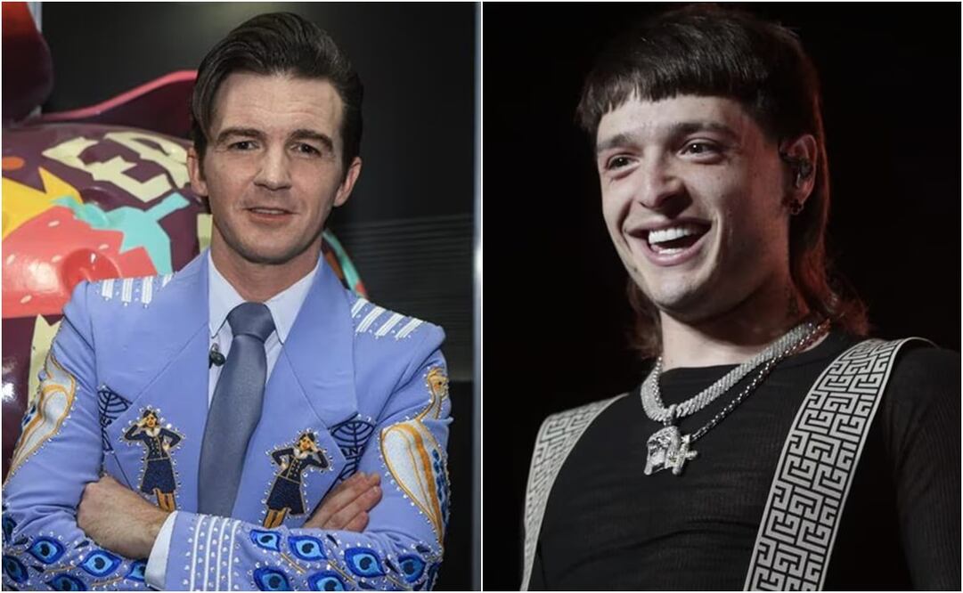 Drake Bell causó furor en redes sociales. Fotos: Gabriel Pano. EL UNIVERSAL e Instagram