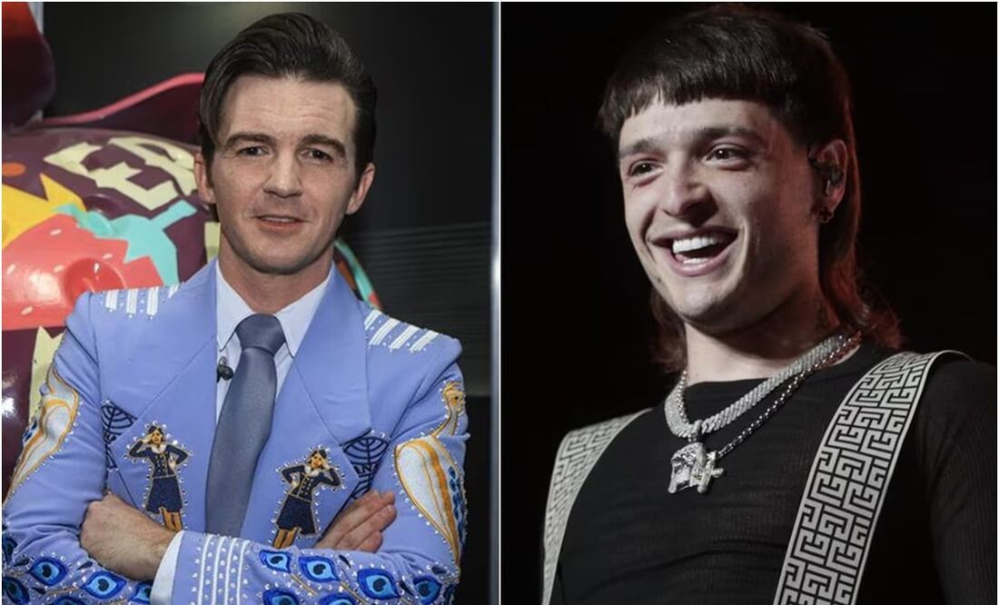Drake Bell causó furor en redes sociales. Fotos: Gabriel Pano. EL UNIVERSAL e Instagram
