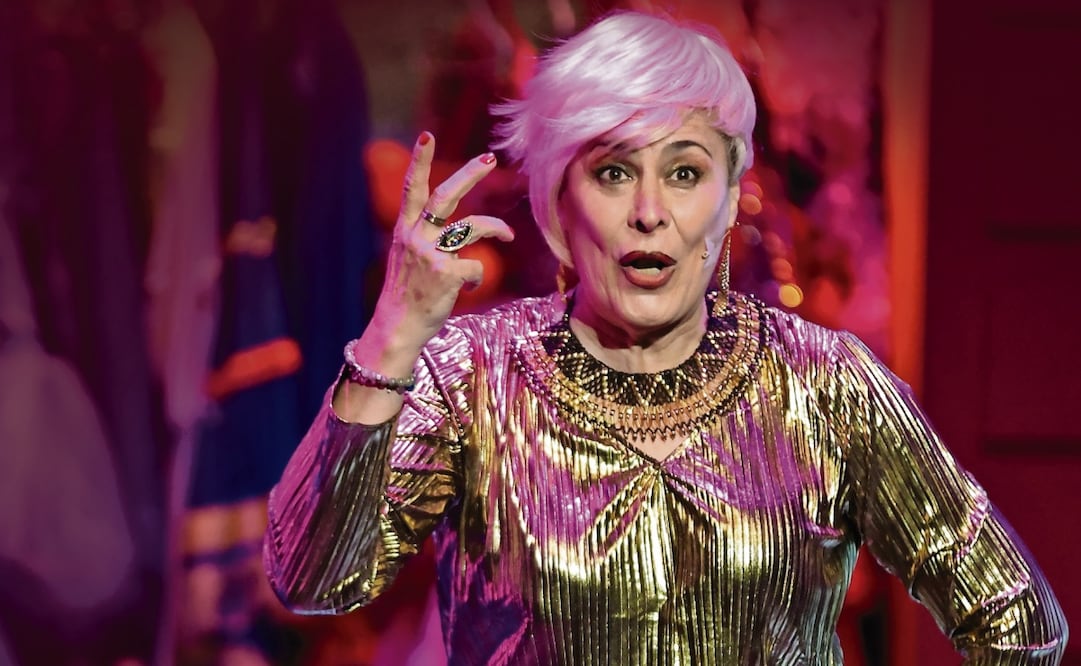 Interpreta a “La Castro”, drag cuya muerte revela su identidad. Foto: Fernanda Rojas / EL UNVIERSAL