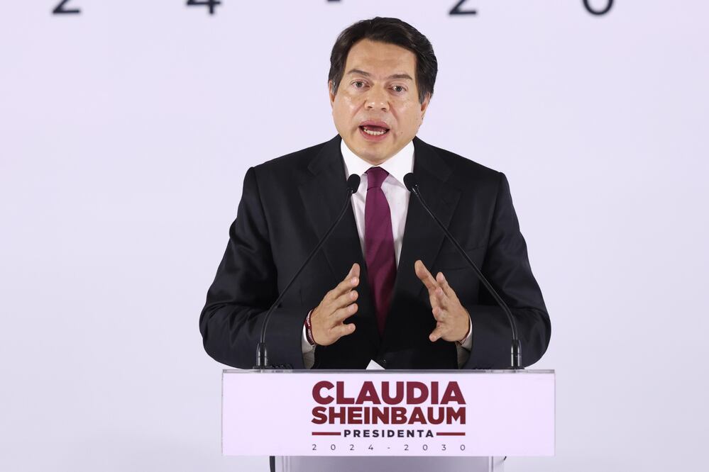 Mario Delgado fue integrado por Claudia Sheinbaum a su gabinete como secretario de Educación. Foto: Diego Simón Sánchez / EL UNIVERSAL