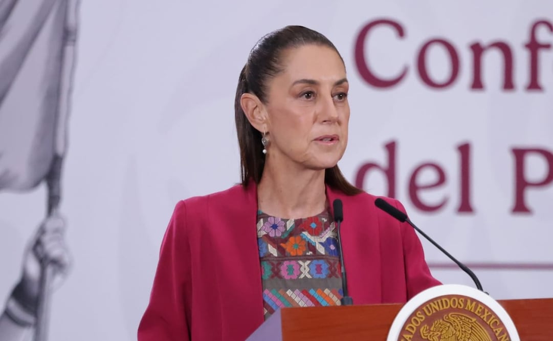 Claudia Sheinbaum Pardo en su conferencia matutina del 13 de mayo de 2026. Foto: Fernanda Rojas/ EL UNIVERSAL
