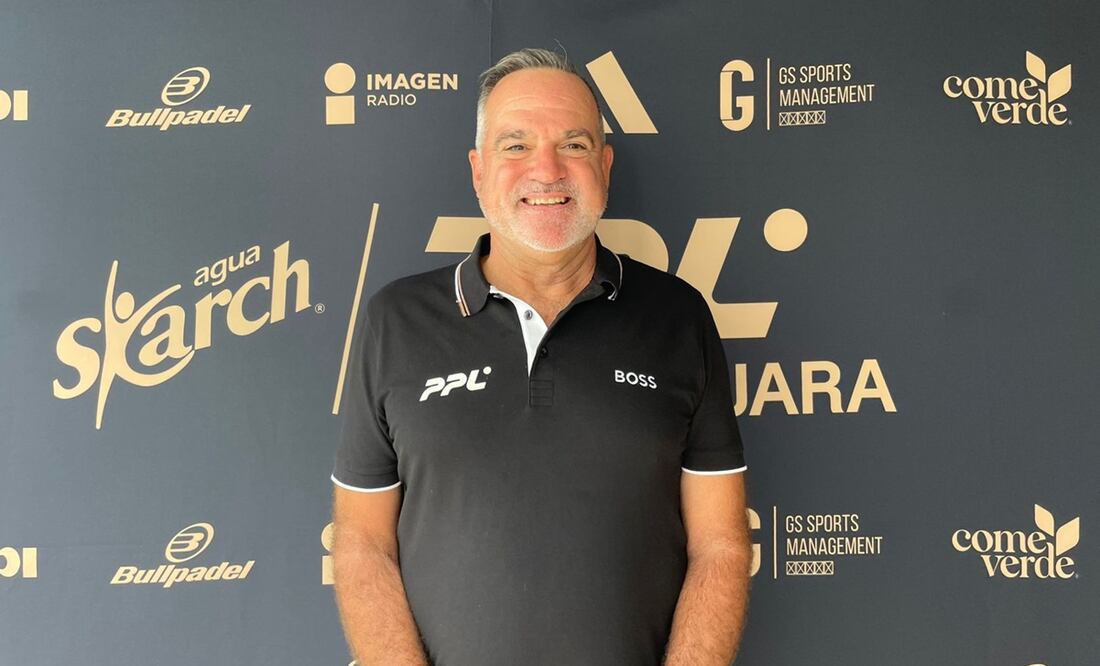 Director de la Pro Padel League desea regresar a México en próximas temporadas / Foto: Miguel Flores Pineda / EL UNIVERSAL