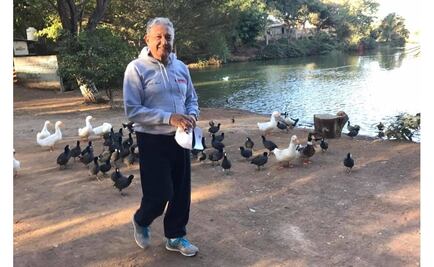 AMLO aprovecha tiempo libre para ejercitarse en Nayarit 