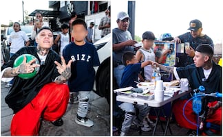 Santa Fe Klan brinda apoyo a niño para prótesis; "Échele ganas y no se agüite", dice