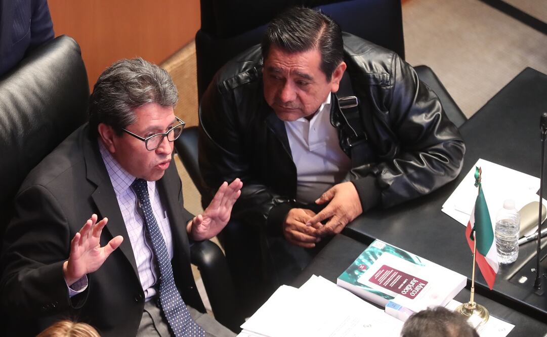 Ricardo Monreal y Félix Salgado Macedonio. Foto: Archivo / EL UNIVERSAL