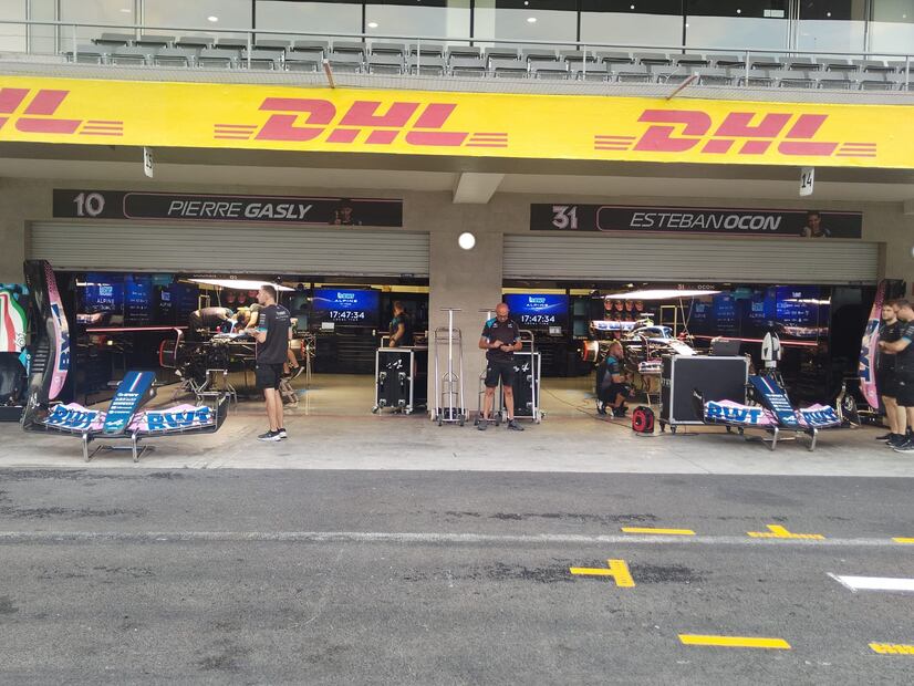 Conoce los boxes del Gran Premio de México / Foto: Oscar Torres - EL UNIVERSAL
