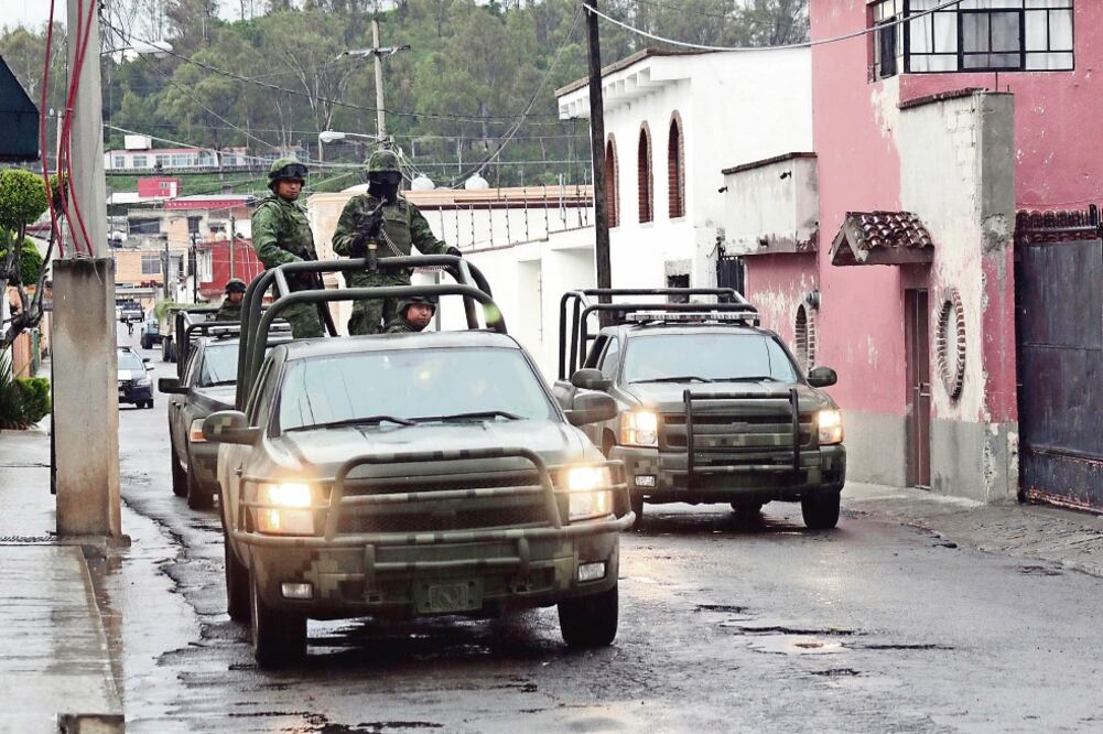 Un grupo de criminales se enfrentó con elementos de Marina cerca de Chipilo, Puebla. En la balacera murió El Quino, líder del CJNG . (OMAR CONTRERAS. EL UNIVERSAL)