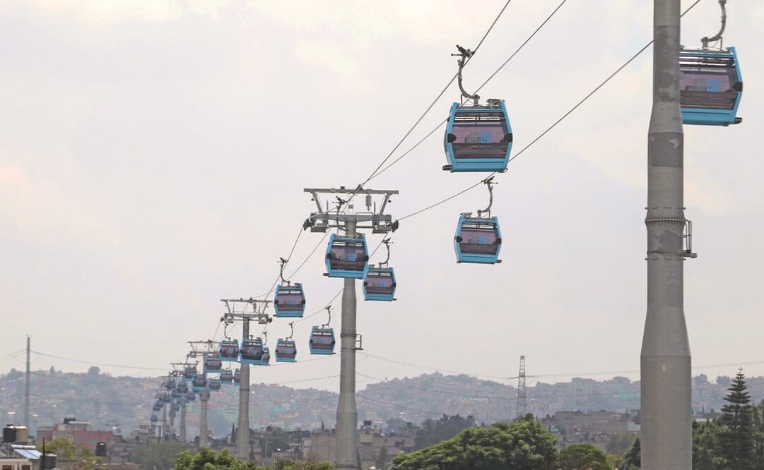 La Línea 1 del Cablebús tiene un sistema de monitoreo del cable las 24 horas del día, destacó la empresa operadora Doppelmayr. Foto: ARCHIVO EL UNIVERSAL