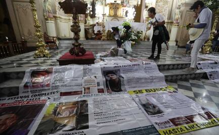 Recuerdan a personas desaparecidas con misa y marcha en Toluca