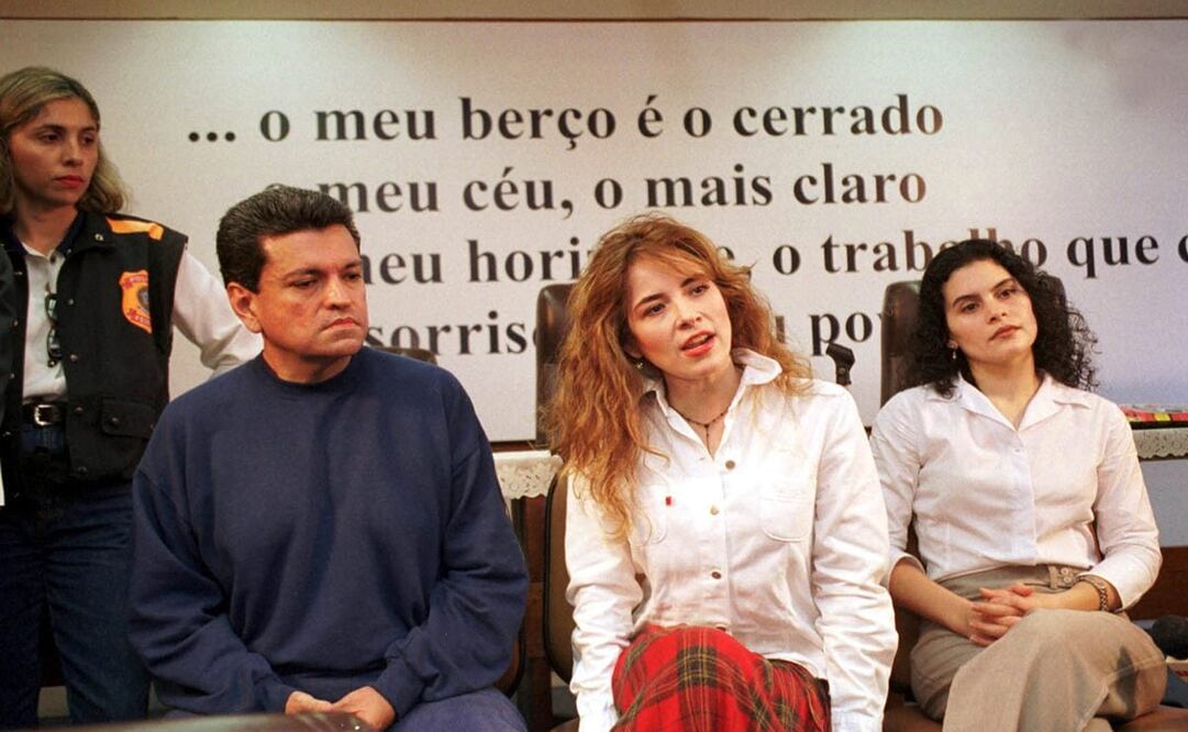 Sergio Andrade y Gloria Trevi fueron detenidos en Brasil en el 2000 - Foto: Eraldo Peres/AP