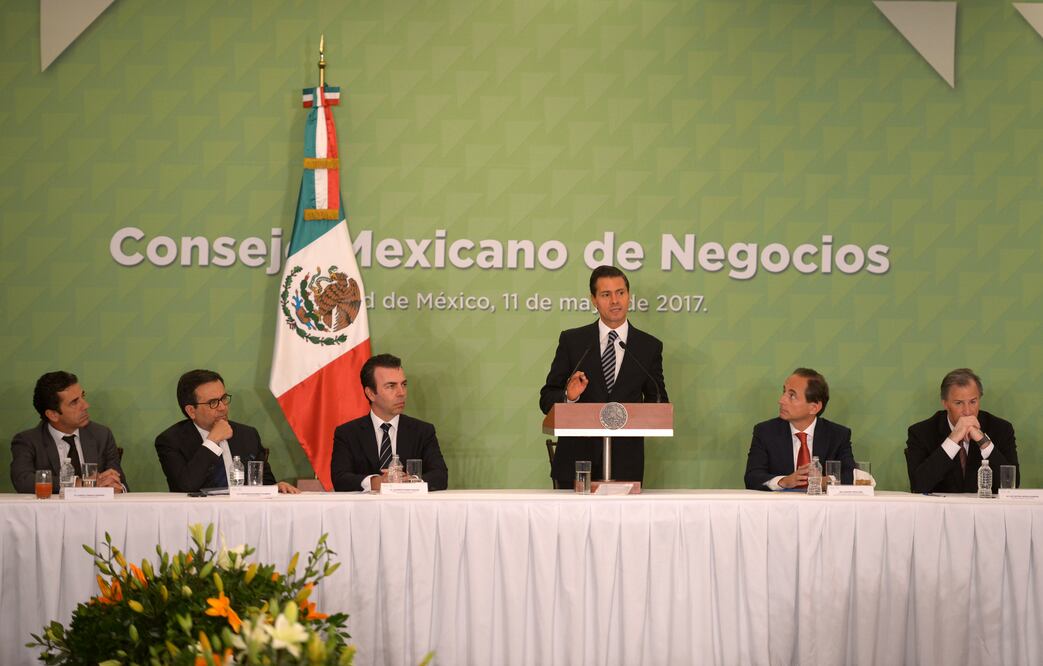 El Presidente se reunió con integrantes del Consejo Mexicano de Negocios. /Especial - Presidencia de la República
