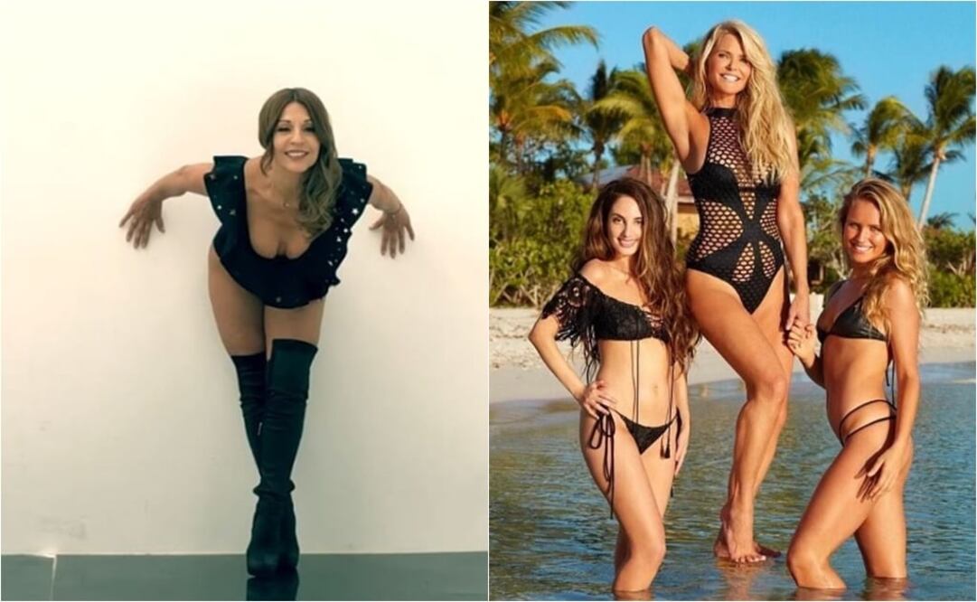 Foto: Instagram de Amparo Grisales y de Sports Illustrated