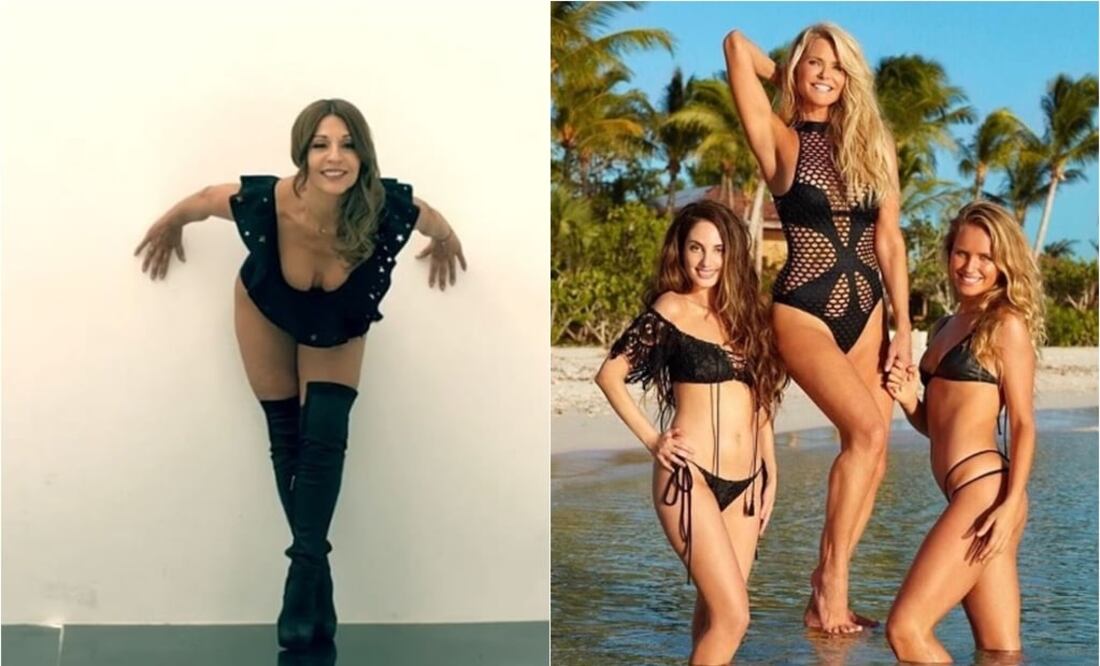 Foto: Instagram de Amparo Grisales y de Sports Illustrated