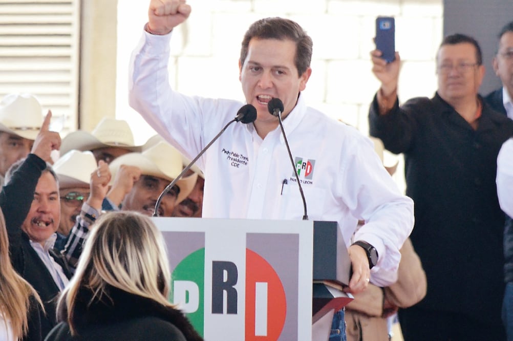 En el Desayuno por la Unidad Revolucionaria, Pedro Pablo Treviño destacó que la unidad en el PRI les permite ser oposición responsable y visionaria (ESPECIAL)