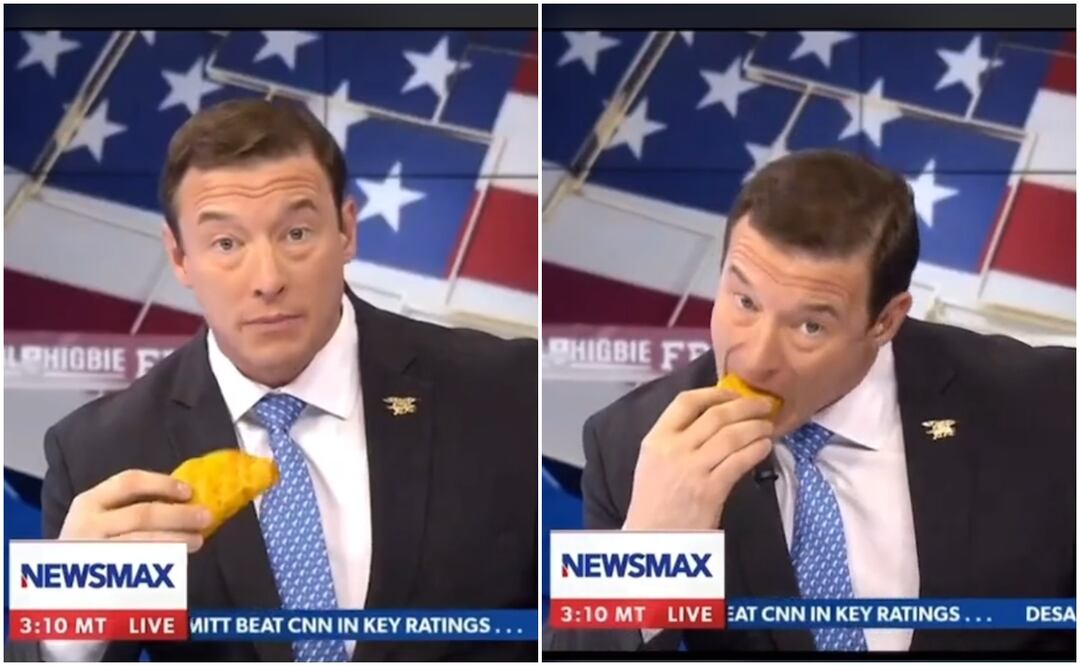 El acto despectivo fue transmitido en un canal de televisión de Estados Unidos. Foto: TikTok @carlhigbie