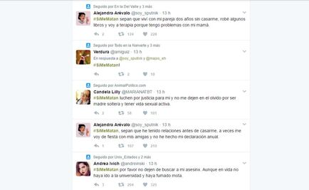 Muestran en redes indignación por crimen de joven en CU con #SiMeMatan