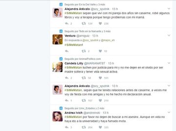 Muestran en redes indignación por crimen de joven en CU con #SiMeMatan