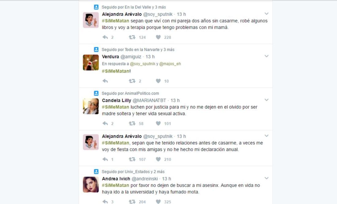 Muestran en redes indignación por crimen de joven en CU con #SiMeMatan